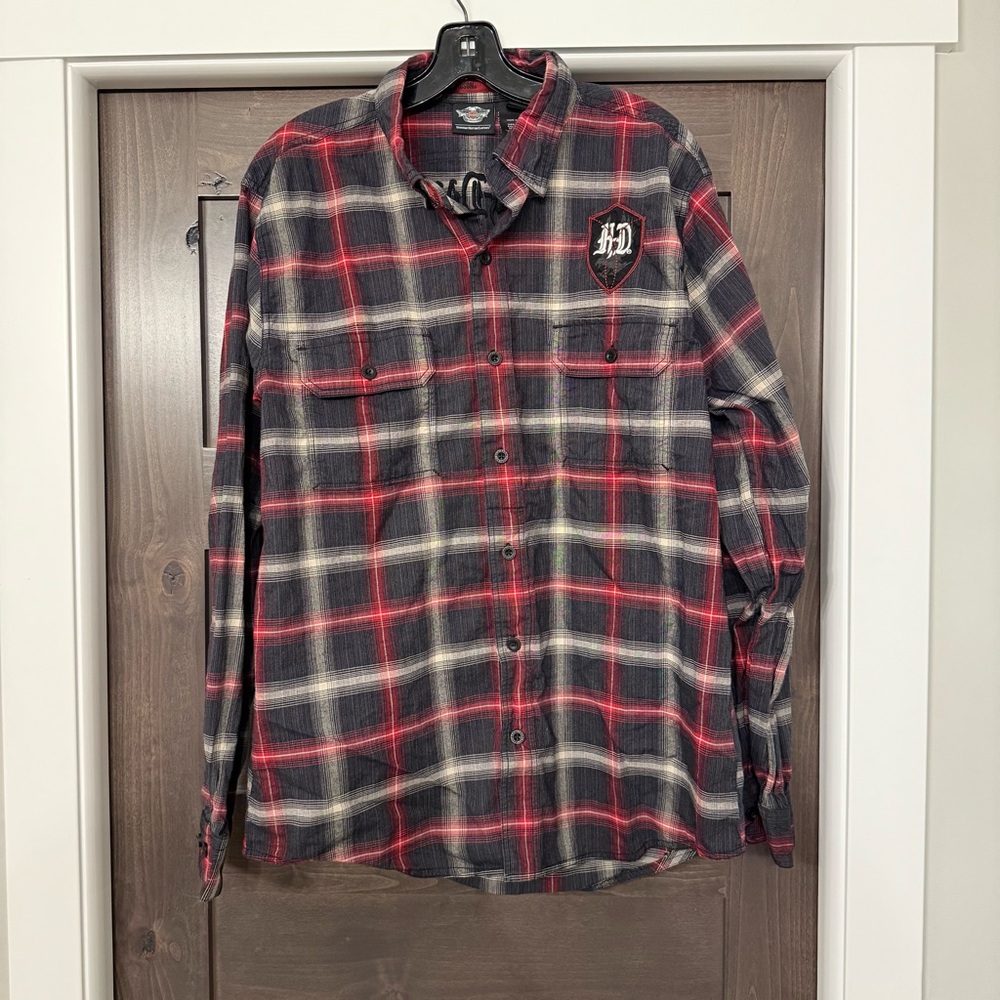 Harley-Davidson Men's Plaid Shirt